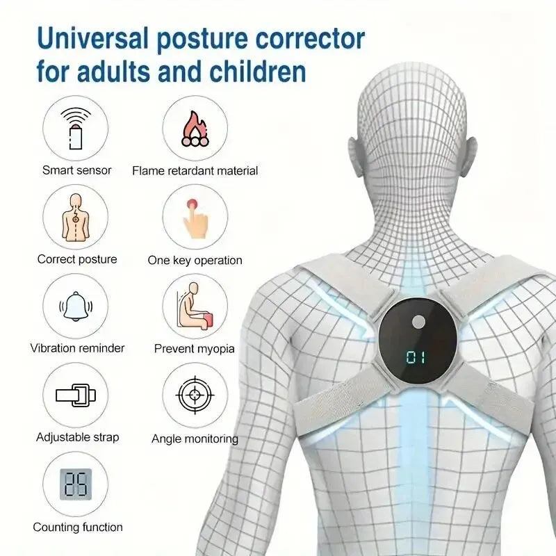 Correcteur Postural Invisible Intelligent avec Rappel par Vibration